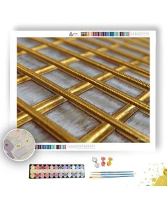 GUITAR FRET DETAIL - Paint by Numbers Full Kit
