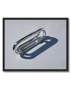 PAPER CLIP SHADOW - FRAMED