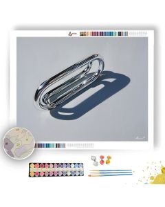 PAPER CLIP SHADOW - Paint by Numbers Full Kit
