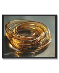 WIRE COIL MACRO - FRAMED