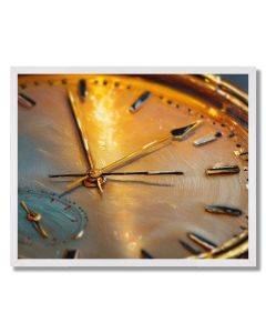 WATCH FACE CLOSE - FRAMED