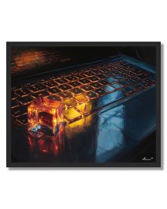 LAPTOP KEY LIGHT - FRAMED