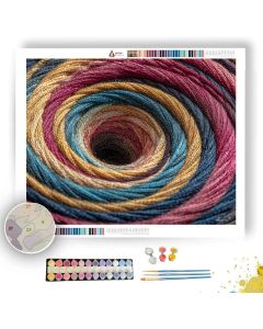 THREAD SPOOL COLOR - Paint by Numbers Full Kit