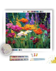 GARDEN FLARE - Paint by Numbers Full Kit