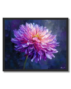 DAHLIA GLOW - FRAMED