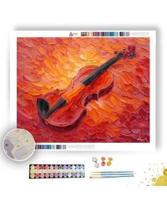 VIOLIN GLOW - Paint by Numbers Full Kit