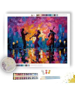 JAZZ NIGHT - Paint by Numbers Full Kit