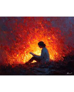 READING BY FIRE