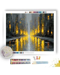 GOLDEN AVENUE - Paint by Numbers Full Kit