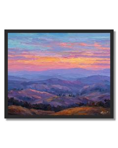 DAWN OVER RIDGE - FRAMED