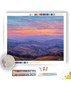 DAWN OVER RIDGE - Paint by Numbers Full Kit