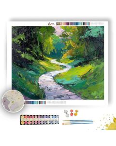 GREEN PATH - Paint by Numbers Full Kit