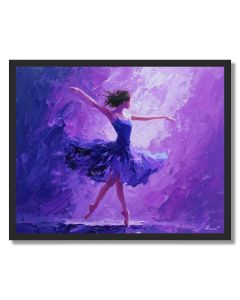 VIOLET STAGE - FRAMED