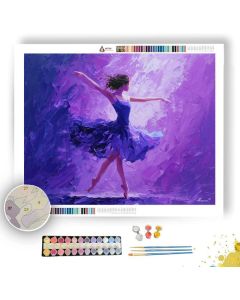 VIOLET STAGE - Paint by Numbers Full Kit