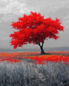 RUBY TREE B&W