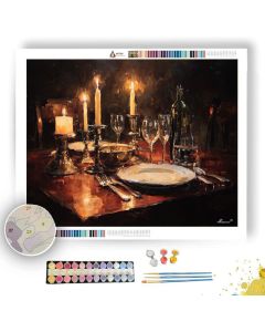 DINING ROOM LIGHT - Paint by Numbers Full Kit