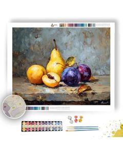 FRUIT IN SUNLIGHT - Paint by Numbers Full Kit