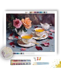 TEA FOR TWO - Paint by Numbers Full Kit