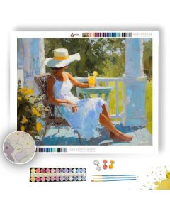 SUMMER PORCH - Paint by Numbers Full Kit