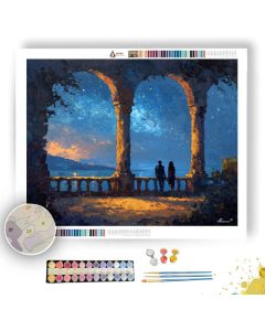 BALCONY CONFESSION - Paint by Numbers Full Kit