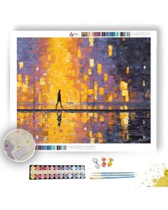 WALK UNDER LIGHT - Paint by Numbers Full Kit