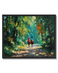 COUNTRYSIDE BRIDLE PATH 2 - FRAMED