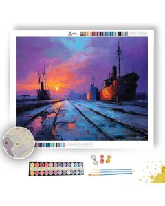 HARBOR RAIL LINK - Paint by Numbers Full Kit