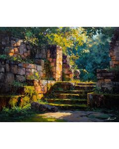 MAYAN RUINS IN SUN