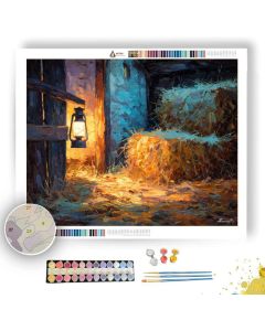 STABLE LIGHT - Paint by Numbers Full Kit