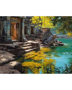 CAMBODIAN RIVER SHRINE