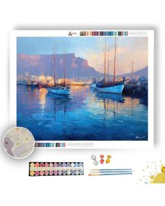 CAPE TOWN HARBOR - Paint by Numbers Full Kit
