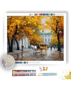 VIENNA MORNING CARRIAGE - Paint by Numbers Full Kit