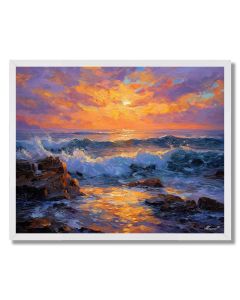 TIDE OF GOLD - FRAMED