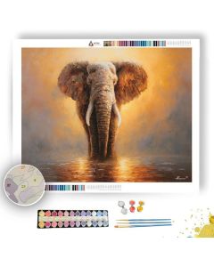 ELEPHANT SILENCE - Paint by Numbers Full Kit