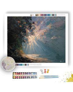 SUN IN SHADOW - Paint by Numbers Full Kit