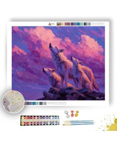 RISING PACK CALL - Paint by Numbers Full Kit