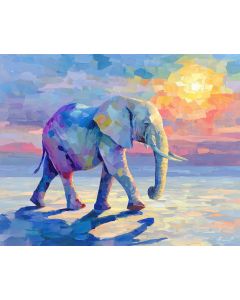 CRYSTAL DESERT ELEPHANT