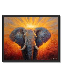 SUNRISE CROWN - FRAMED