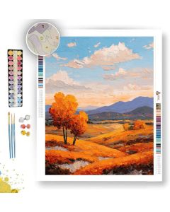 ORANGE HILL HORIZON - Paint by Numbers Full Kit