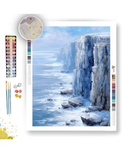 BLUE CLIFF HORIZON - Paint by Numbers Full Kit