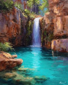 HIDDEN WATERFALL GLOW