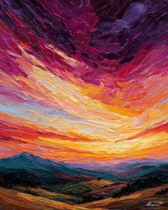 SUNDOWN OVER THE RIDGE