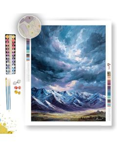 THUNDER MOUNTAIN SKY - Paint by Numbers Full Kit