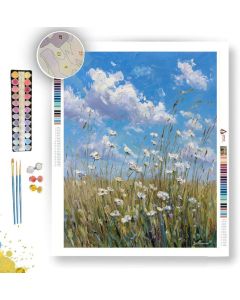 PEARL SKY MEADOW - Paint by Numbers Full Kit