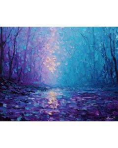 DUSK IN THE WOODLAND SEA