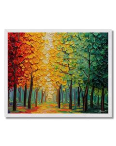 FOREST OF SHIFTING COLOR - FRAMED