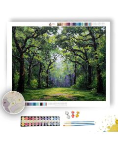 VELVET FOREST SHADE - Paint by Numbers Full Kit