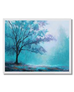 THE TURQUOISE MIST - FRAMED