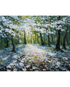 FOREST OF SNOWY PETALS