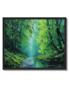 THE GREEN SILENCE - FRAMED